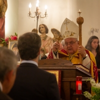 Bishop Youssef Bchara Mass in his Hometown Arbet Kozhaya