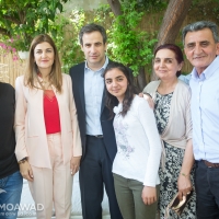 Elected MP Michel Moawad receives congratulators in Zgharta - 1