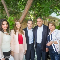 Elected MP Michel Moawad receives congratulators in Zgharta - 2