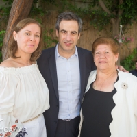 Elected MP Michel Moawad receives congratulators in Zgharta - 3