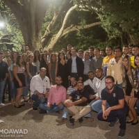 Independence Movement youth-zgharta-zawia district dinner in Ehden