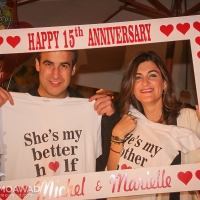 Michel and Marielle Moawad 15th wedding anniversary