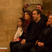 Michel Moawad attending Tania Kassis concert in zgharta