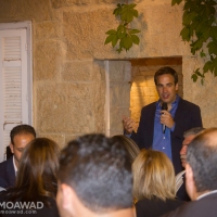 Michel Moawad hosts a dinner at his residence in Ehden for Lebanese-Australians visiting Lebanon 