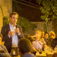 Michel Moawad hosts a dinner at his residence in Ehden for Lebanese-Australians visiting Lebanon 