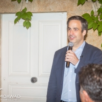 Michel Moawad hosts a dinner at his residence in Ehden for Lebanese-Australians visiting Lebanon 