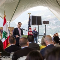 Michel Moawad inaugurates the baladi program project in Kousba