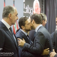  Michel Moawad offering condolences to Omar Karameh family 