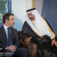 Michel Moawad offers condolences to the Saudi ambassador on the death of King Abdullah bin Abdel Aziz