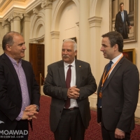 Michel Moawad visits the Parliament of Victoria