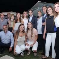 Two family dinners hosted by Fouad Moawad and Tony Farid Moawad